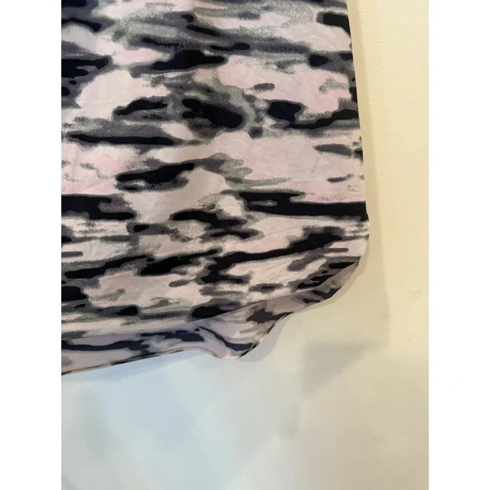 Lululemon Water Bound Singlet Wamo Camo Barely Pink‎ Women's Size 12